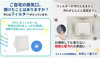 換気口フィルター